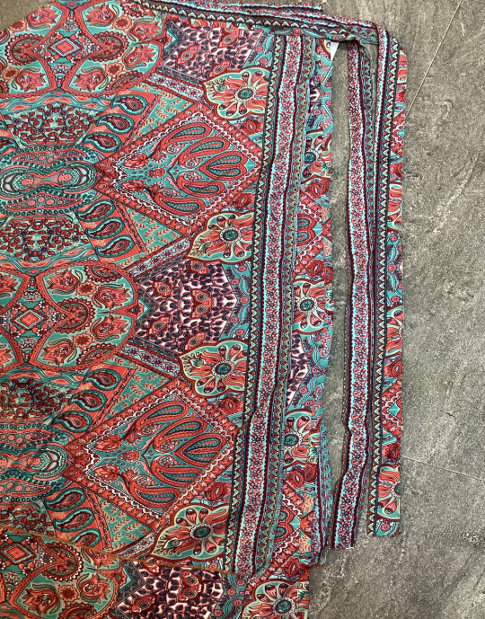 Paisley Pattern Long Skirt