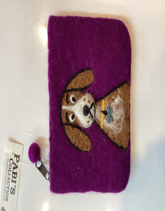 Purple puppy
