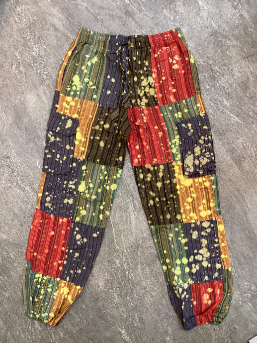 printed pants